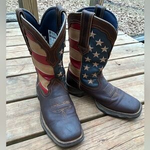 Durango 10” American flag boots